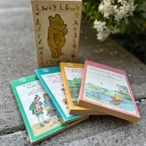 Vintage Winnie the Pooh Treasury Book Set